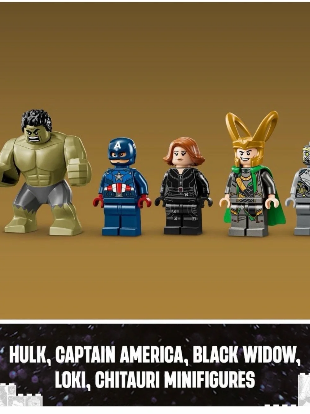 LEGO Marvel The Avengers vs. The Leviathan Superhero Toy 76290